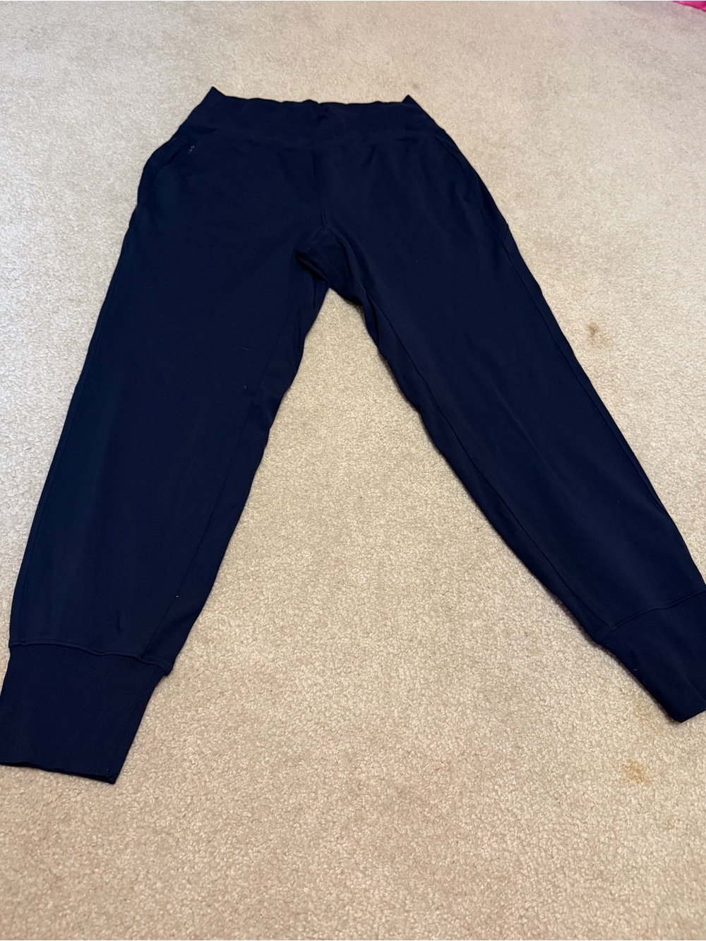 Athleta women’s navy joggers size medium